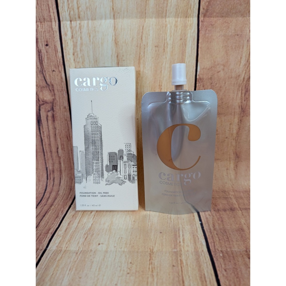 Cargo Cosmetics Oil Free Liquid Foundation F-70 Medium Full Coverage 1.33 oz
